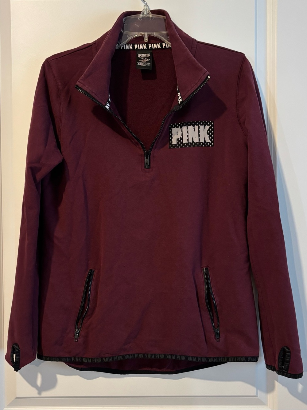 Victoria's Secret PINK Crewneck Pullover - Maroon
